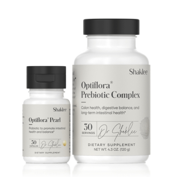 optiflora prebiotic probiotic system supplement